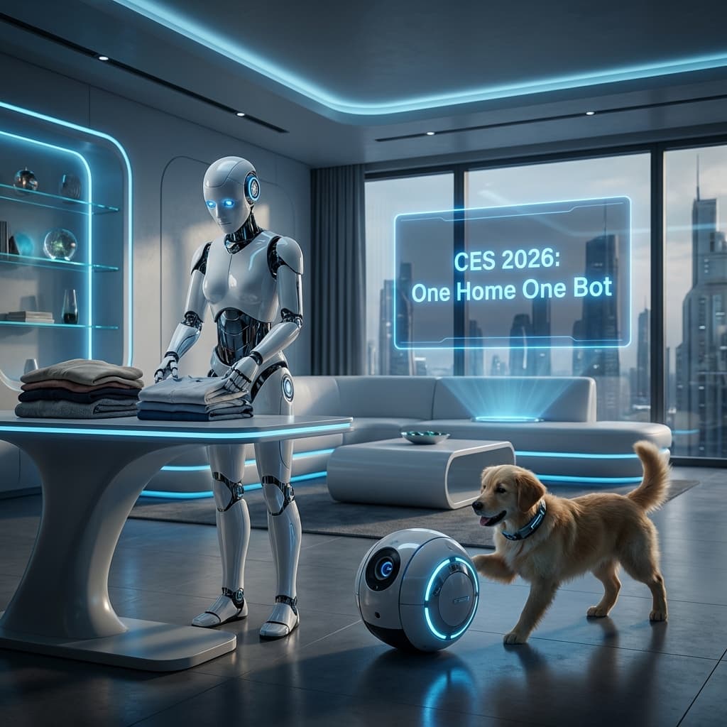 CES 2026: '1가구 1로봇' 시대의 개막과 투자 지도