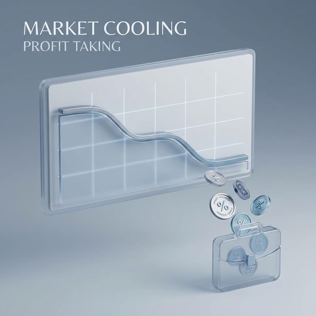 시장 과열 진정, 코스피 4,930선 후퇴