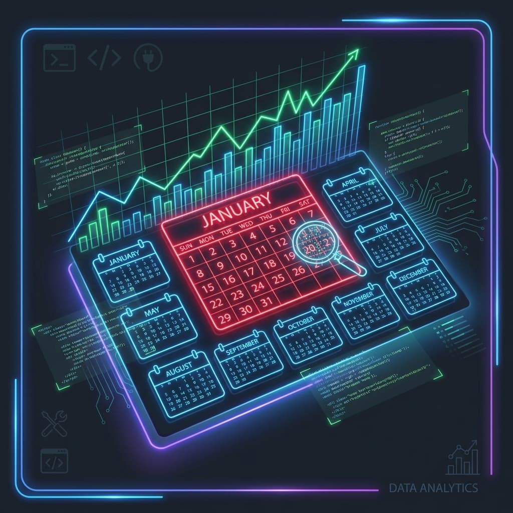 1월 효과(January Effect)는 진짜일까? : 코스피 10년 데이터 검증